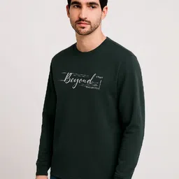 SANDPIPER Men Typography Printed Pockets T-shirt image 2