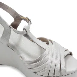 Sana K Luxurious Footwear Party Flatform Gladiators with Bows image 4