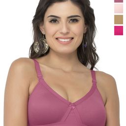 College Girl Pack Of 4 Full Coverage Lightly Padded Minimizer Bra-picture-29
