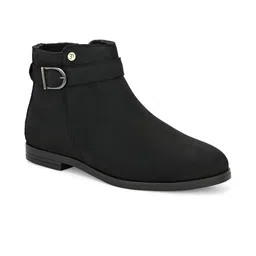 el paso Premium Women Black Chelsea Boots image 4