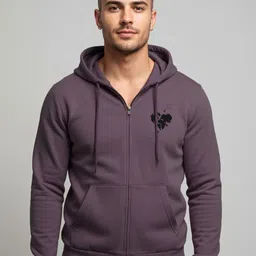 ADRO Men Printed Hooded Long Sleeves Sweatshirt-picture-33