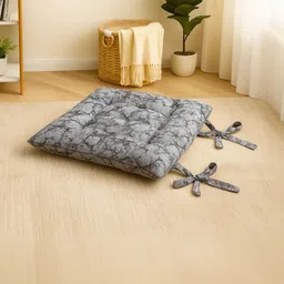 LUXEHOME INTERNATIONAL Set Of 2 Printed Square Chair Pad image 5