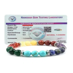 CONTEX MEDIA Unisex Artificial Beaded Elasticated Bracelet-picture-24