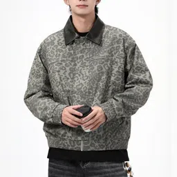 Mast & Harbour Men Camouflage Polyester Longline Tailored Jacket-picture-36