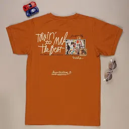 V-Mart Boys Printed Round Neck T-shirt-image-0