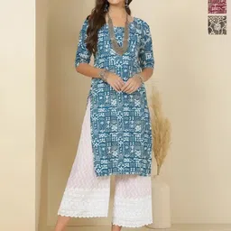 Anouk Rustic Women Pack of 3 Ethnic Motifs Printed Crepe Kurta-picture-19