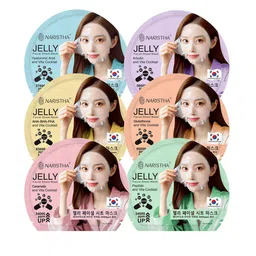 NARISTHA Set Of 6 Jelly Facial Sheet Mask - 25 g Each-picture-29