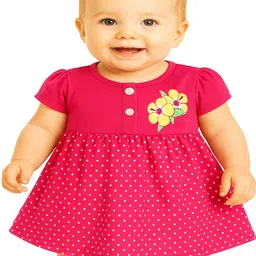 KidzzCart Polka Dot Print Fit & Flare Dress-picture-46