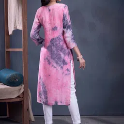 Anouk Women Ethnic Motifs Printed Sequinned Kurta image 5