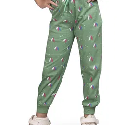 Little funky Girls Printed Mid Rise Lounge Pants-image-17