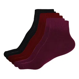 WYSE Women Pack Of 3 Cotton Ankle-Length Socks-picture-16