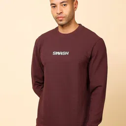 Stylox Printed Round Neck Cotton Pullover Sweatshirt image 4