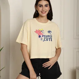 Dreambe Women Printed T-shirt-picture-15