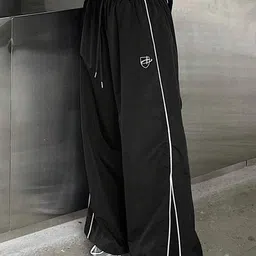 TABADTOD Women Striped Relaxed Loose Fit Trousers-picture-22