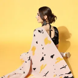 all about you Satin Designer Saree image 3