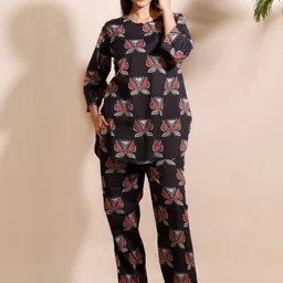 BREATHABLES Women Printed Night suit image 4