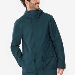 Quechua By DecathlonMens Hiking Long Jacket, NH500 - Green-image-57