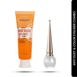 Seven Seas Set Of 2 Anti Dust Exfoliating Gel 45 g With Waterproof Liquid Eyeliner 5 ml-picture-12