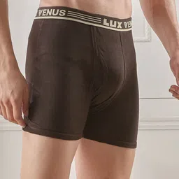 LUX VENUS Pack of 6 Assorted Men Cotton Trunk  NW1_VENUS_FCD_DRW_AST_105_6PC image 2