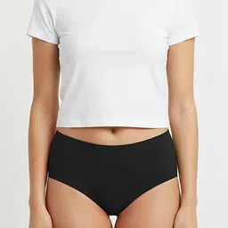 FiveFlag Pack of 6 Combed Cotton Mid-Rise Hipster Briefs image 2