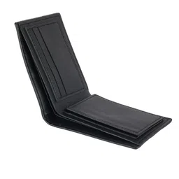 Roadster Black Solid Leather Two Fold Wallet Wallets image 2