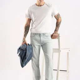 Calvin Klein Jeans U.S Men Cotton Straight Fit Mid-Rise Light Fade Jeans-picture-23