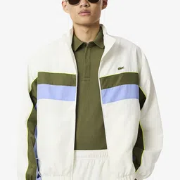 Lacoste Men Water Resistant Bomber Jacket-picture-15