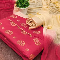 KALINI Printed Unstitched Dress Material-picture-29