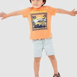 GAP Boys Graphic Printed Round Neck Pure Cotton T-shirt-picture-29