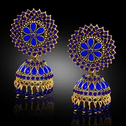 Adhvik Classic Jhumkas Earrings-picture-28