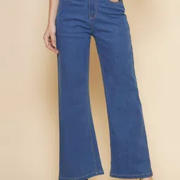 PUELLA Women Straight Fit High-Rise Light Fade Stretchable Jeans-picture-20