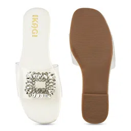 IKAGI Women Open Toe Flats image 5