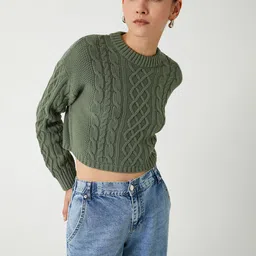 Koton Women Ribbed Pullover-picture-44