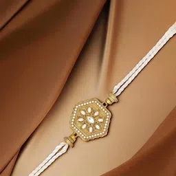 Mahi Men Gold Rakhi-picture-13