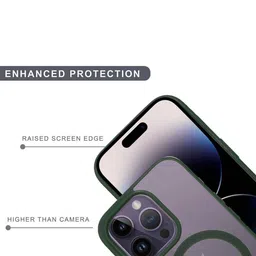 SPRIG Unisex iPhone 14 Pro Impact Resistant Back Case image 3