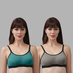 Samvar Multi Cotton Non-Wired Non Padded Minimizer Bra image 3