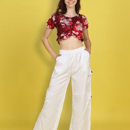 Cutiekins Girls Printed Top with Trousers-picture-6