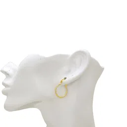 DZINETRENDZ Circular Hoop Earrings image 2