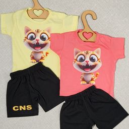 CRAZE N STITCH Boys 2Pc Casual T-shirt-picture-17