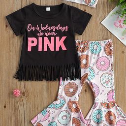 LULU & SKY Girls Dyed Pure Cotton Top With Trouser-picture-28