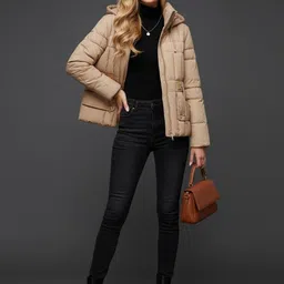 Mast & Harbour Women Lightweight Puffer Jacket-picture-14