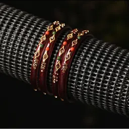 1ST TIME Set of 8 Artificial Stones Bangle image 5