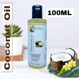 Elecsera Organic 100% Natural & Cold Pressed Virgin Coconut Oil - 100 ml-picture-21