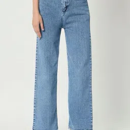 RIVI Women Jean Boyfriend Fit High-Rise Stretchable Jeans-image-48