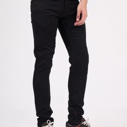 Sparky Men Narrow Fit Low-Rise Cotton Jeans image 3