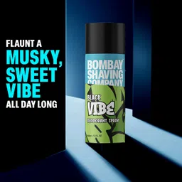 bombay shaving company Black Vibe 150ml x 4 Combo Deodorant Spray-For Men image 5