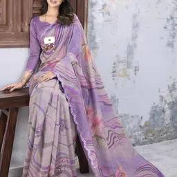 TASRIKA Mirror Work Tissue Saree-picture-30