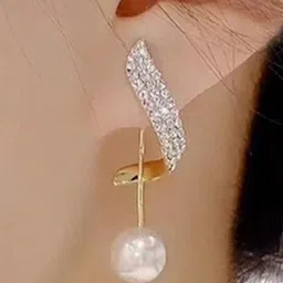 styledose Sterling Silver Classic Shaped Drop Earrings image 4