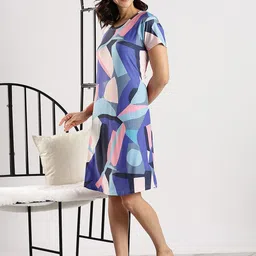 9shines Label Women Printed T-shirt Nightdress image 5