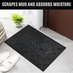 IVAZA Black Anti-Skid Doormats image 4